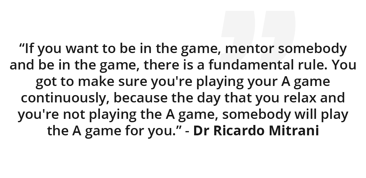 Dr Ricardo Mitrani Quote