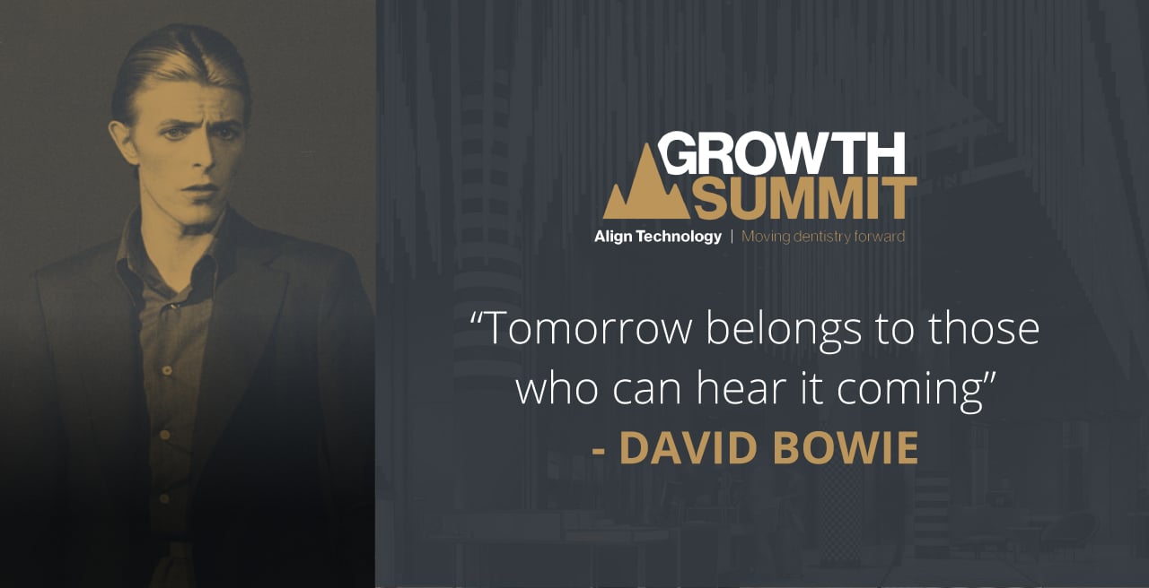 David Bowie Growth Summit Align Technology