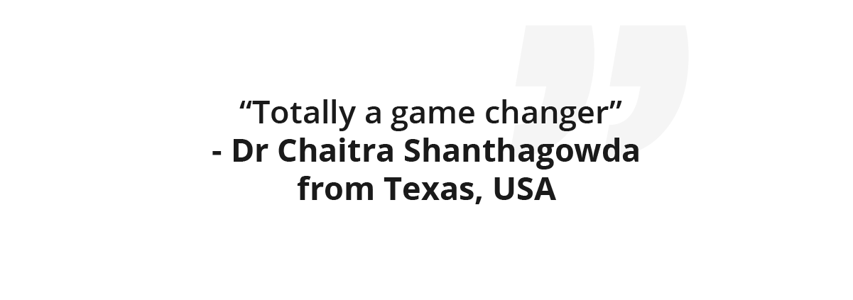 Miami residency feedback Dr Chaitra Shanthagowda